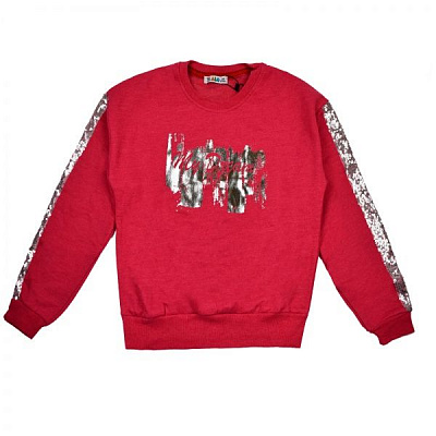 Світшот для дівчинки ALG 78626 р.152 малиновий