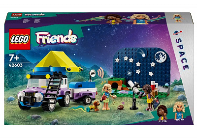 Конструктор LEGO Friends Кемпінговий автомобіль для спостереження за зірками 42603
