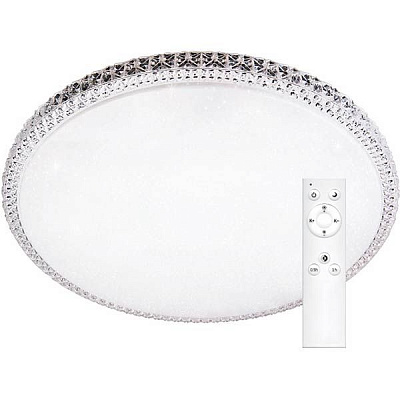Світильник світлодіодний LightMaster Crystal с пультом ДУ 36 Вт білий 2700-6400 К CE1093