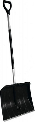 Лопата для снега Time Eco Smart 48 Ergo Alu ковш пластик, ручка алюминиевая