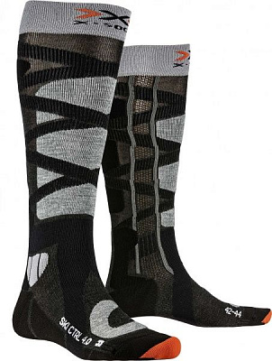 Шкарпетки X-Socks SKI CONTROL 4.0 XS-SSKCW19U-G037 темно-сірий р.39-41