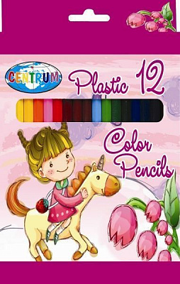 Олівці кольорові Unicorn 84269, 12 шт. Centrum