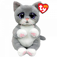 М'яка іграшка TY Сіре кошеня MORGAN (41055) 22 см біло-сірий 41055