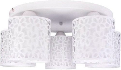 Світильник стельовий Arte Lamp Traforato A8349PL-5WH 5x40 Вт E14 білий