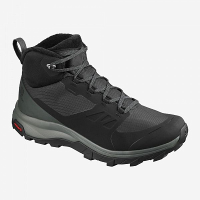 Ботинки Salomon OUTsnap CSWP L41110000 р. UK 10,5 черный