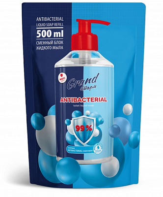 Антибактериальное жидкое мыло Grand Шарм Maxi Antibacterial 500 мл