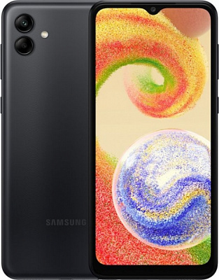 Смартфон Samsung Galaxy A04 4/64GB black (SM-A045FZKGSEK) 