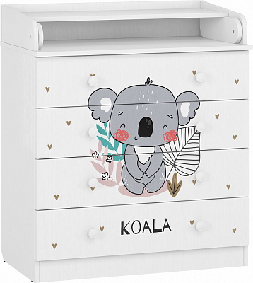 Комод сповивальний Грейд French Koala білий