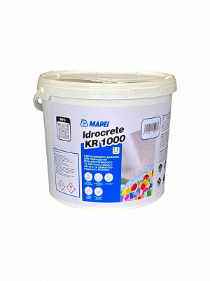 Добавка гидрофобная Mapei для водонепроницаемых бетонов Idrocrete KR1000