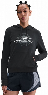 Джемпер Nike W NSW Club FLC GX STD PO HDY IH8496-010 р.XS чорний