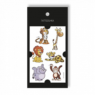 Тимчасове татуювання Tattooshka Джунглі WS-A064