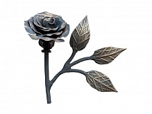 Декоративний елемент трояндова композиція середня (права)