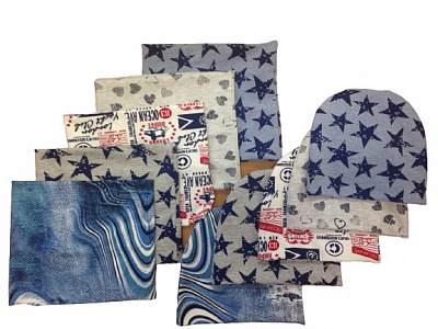 Комплект шапка + снуд детские Моя планета на 1-2 года р. 48 Нб2304 р.48 Нб2304 