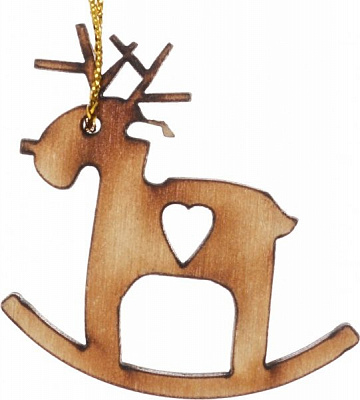 Подвеска Олень 4.5 см  