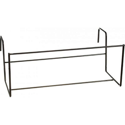 Держатель для горшков средний (под балкон 50 см) черный 30х23x12 см черный 