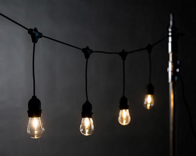 Электрогирлянда Euro Lucky Trading лампа накаливания 8 ламп 3 м 