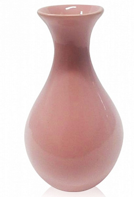 Ваза для цветов Eterna 103-17 17 см розовая 