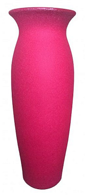 Ваза керамическая бордовая Луиза шолк 68 см