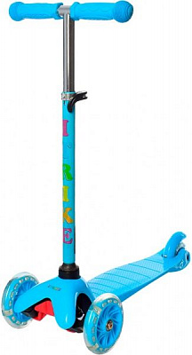 Самокат iTrike Mini BB 3-013-4-BL (BB 3-013-4) голубой 