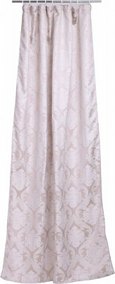 Штора Yarn-Dyed Жаккард 150х275 см вензель тауп UP! (Underprice)