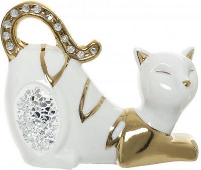 Статуэтка Белая кошка HY21248-w