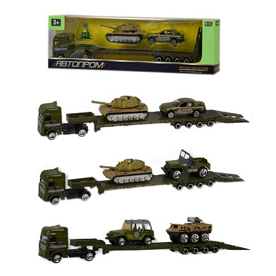 Автовоз Військовий (в асортименті) 7869