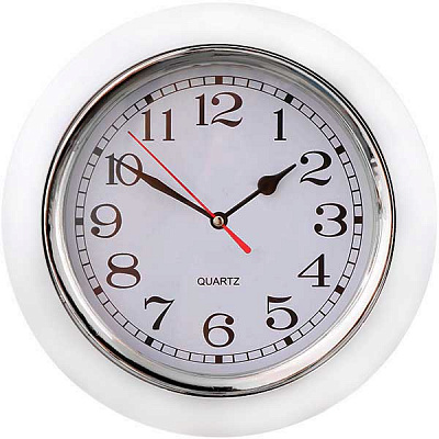 Часы настенные Office белый 24,5x4 см
