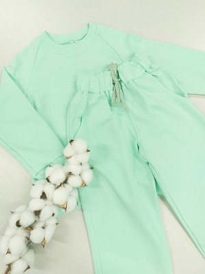 Спортивный костюм KrisTan р.146 минт 