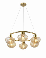 Люстра Sensio Elystrum 6x40 Вт E27 золотистий LS-07805/6C-40W