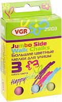 Набір крейди асфальтні 3 кольори VGR VGR
