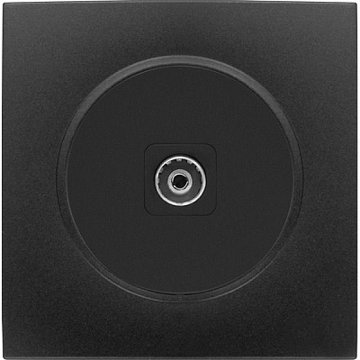 Розетка HausMark Bela черный SNG-SCP.RD20MG1TV-BK