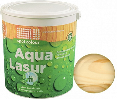 Лазур Spot Colour Aqua Lasur липа шовковистий мат 0,75 л