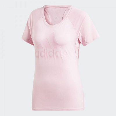 Футболка Adidas TRNG TEE LOGO DU1330 S рожевий