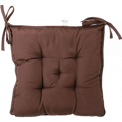 Подушка Indigo стеганая Sky brown 37х37х8 см