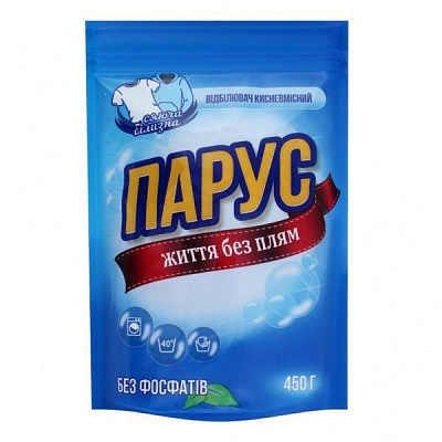 Отбеливатель кислородосодержащий Парус Cияющее белье 450 г