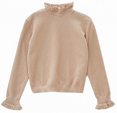 Джемпер для девочки ART KNIT Romance р.98 бежевый 014443 