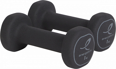 Гантелі Energetics 2 x 1 кг 106225-901050 сірий