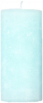 Свічка Циліндр блакитна пастель С07*15/1-5.7 Candy Light