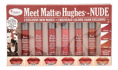 Набор мини-помад theBalm Silky Lips Meet Matte Mini Kit 8 7,2 мл