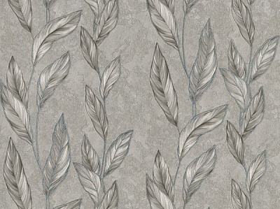 Обои виниловые на флизелиновой основе Славянские обои Le Grand platinum 1577-10 1,06x10,05 м 