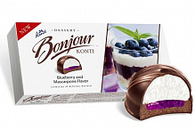 Десерт Konti Сложный Бонжур черника-маскарпоне 232 г 
