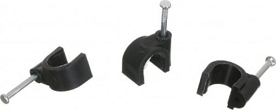 Скоба EMT 10 мм 50 шт. черный 