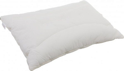 Подушка 50х70 см чехол кремовый Homeline