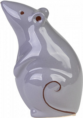 Статуэтка Мышонок серый 9,5x8x14 см 2050-14 Eterna