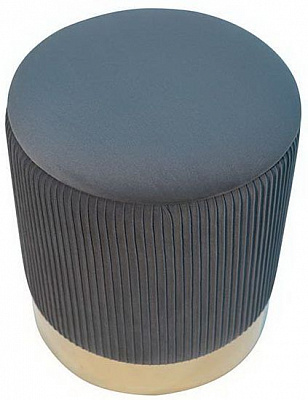 Пуф Томас 380х380х460 мм темно-серый 