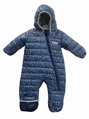 Комбінезон для хлопчиків JOIKS Літера синій із принтом р.80-86 KGS-25/2