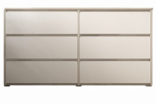 Комод підлоговий Lion Арт-3 1600x800x430 мм кашемір/кашемір/німфея альба