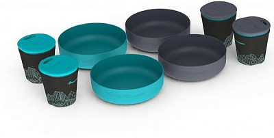 Набір посуду Sea To Summit DeltaLight Camp Set 4.4 Pacific Blue/Grey