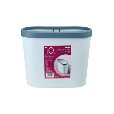 Відро MVM Bin-08 Blue 10 л блакитний BIN-08 10L BLUE