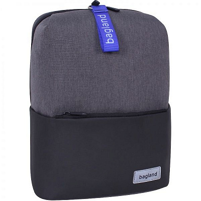 Рюкзак молодіжний Bagland Сrown сірий (54769)